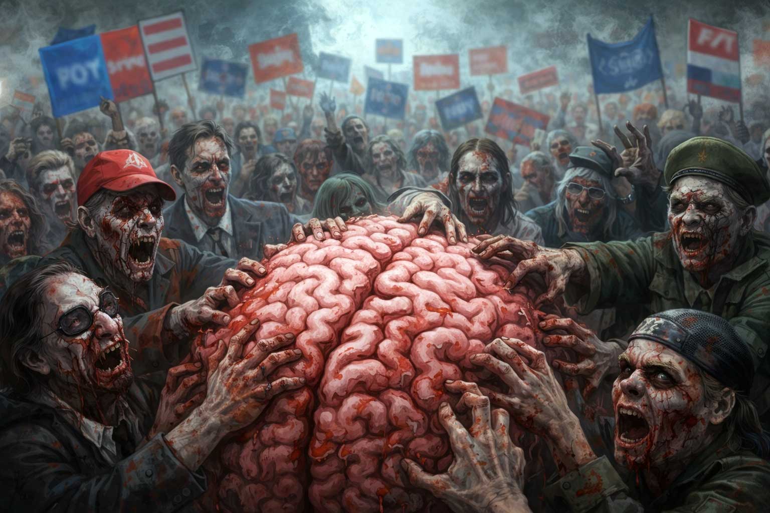 زامبی‌سازی فعالیت سیاسی